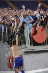 slovan vyradil as rim z poharovej eur