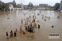 zaplavy aj v pakistane