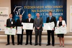oceneni mladi vedci slovenska na scien