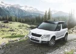 zimna skoda yeti