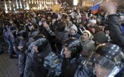protesty v rusku