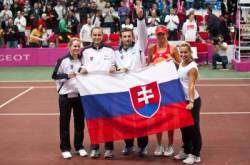 slovenske tenistky porazili francuzsky
