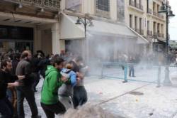 protesty v grecku