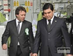 turkmeni otvorili tlakovaciu stanicu