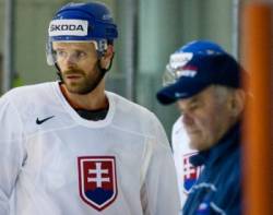 trening slovenskej hokejovej reprezent