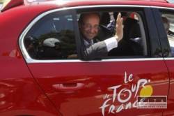 francois hollande tour de france