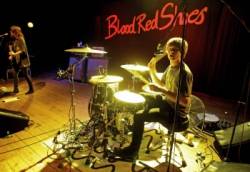 blood red shoes