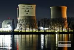 greenpeace proti nemeckym jadrovym ele