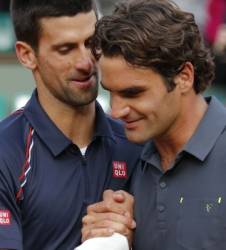 roger federer novak djokovic