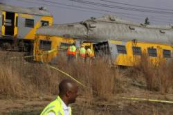 vlak nehoda afrika