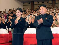 severokorejsky manzelsky par