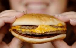 hamburger jedlo nezdrave jedenie