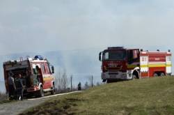 lesny poziar pod smokovcami