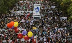 madrid protesty