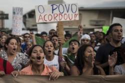 brazilia protesty