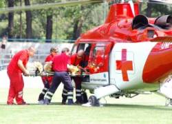 vrtulnik zachranari nehoda