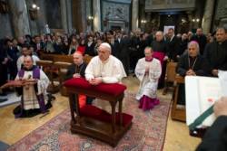 prva verejna modlitba papeza franti