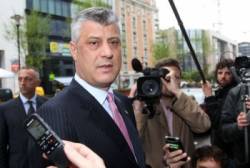 kosovo hashim thaci