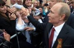 rusky prezident putin navstivil krym