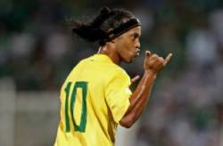 brazilska futbalova hviezda ronaldinho