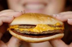 hamburger jedlo nezdrave jedenie