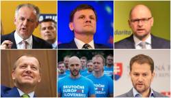 andrej kiska alojz hlina richard sulik boris kollar michal truban miroslav beblavy igor matovic