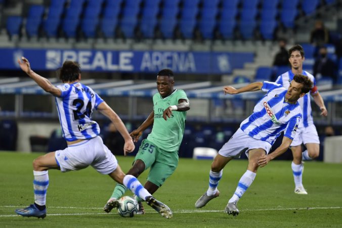 vinicius junior real sociedad real madrid la liga 676x451