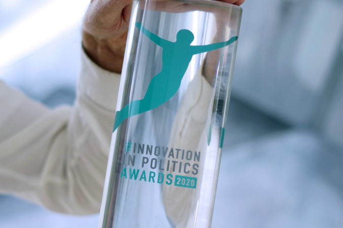 innovation in politics awards 2020 trophy_1 676x451