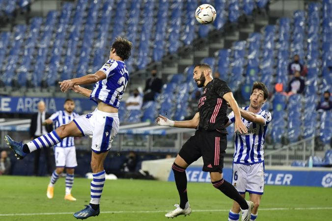 karim benzema la liga real madrid real sociedad san sebastian 676x451