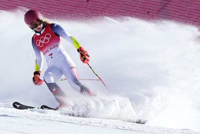 mikaela shiffrinova zimna olympiada obrovsky slalom 676x451