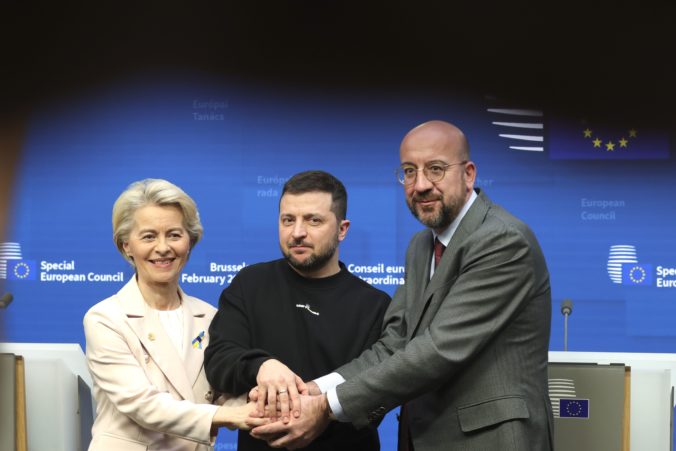 ursula von der leyenova volodymyr zelenskyj charles michel 676x451