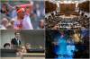 Top foto dňa (29. apríl 2024): Spustenie košickej spievajúcej fontány, študentská hodina otázok v parlamente aj Nadalov zápas na madridskom turnaji
