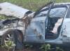 Vodič Volkswagenu vyletel z cesty, nehodu neprežil (foto)