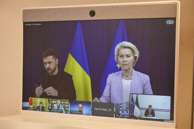 volodymyr zelenskyj ursula von der leyen 676x451