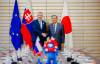 Pellegrini hovoril s japonským premiérom o budúcnosti košickej U. S. Steel, témou bola aj vojna na Ukrajine – FOTO
