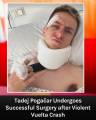 Pogačara úspešne operovali, ale pár dní zostane v nemocnici. Saganov rekord zatiaľ zrejme nevyrovný